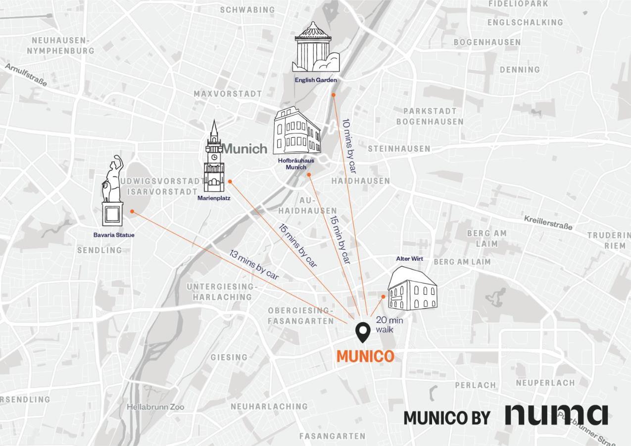 numa I Munico Apartments Munique Exterior foto